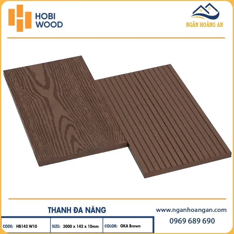 Thanh Lam Đa Năng Ngoài Trời Làm Bàn Ghế Hobiwood HB142W10